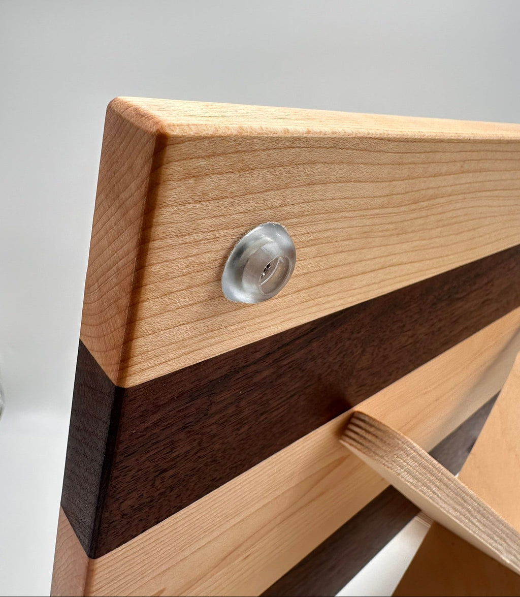 Cutting Board – Non‑Slip Rubber Feet for Kitchen Prep and Charcuterie